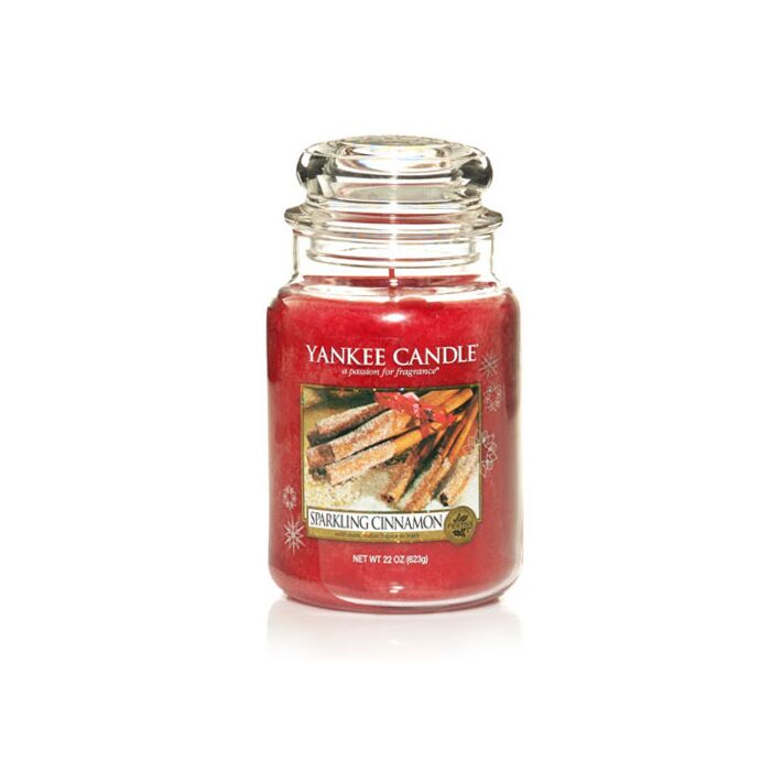 Yankee Candle Sparkling Cinnamon Large Jar-1